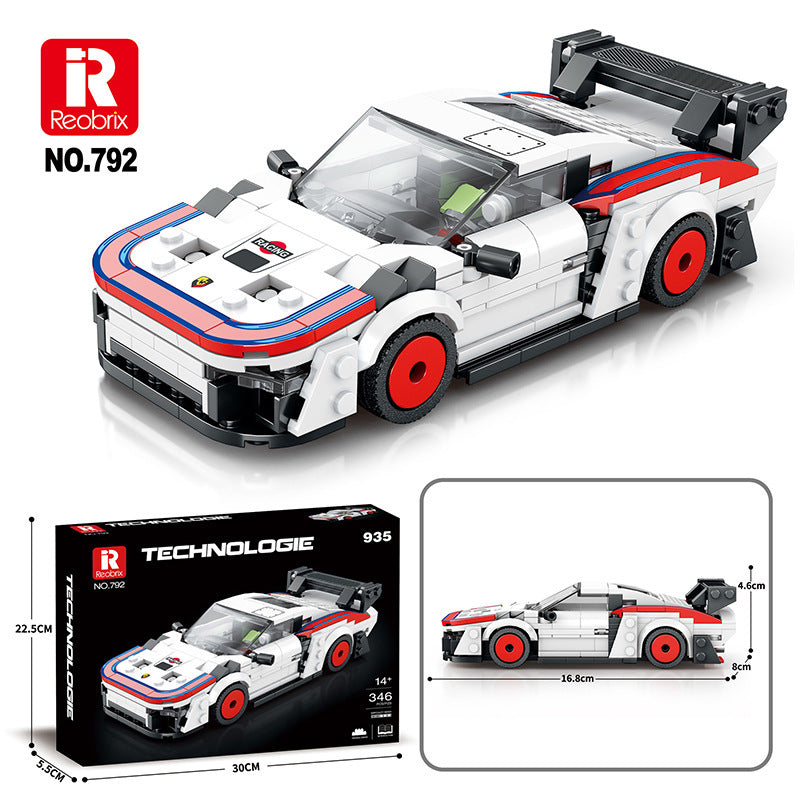 Reobrix Car Building Blocks Sports Car