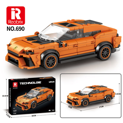 Reobrix Car Building Blocks Sports Car