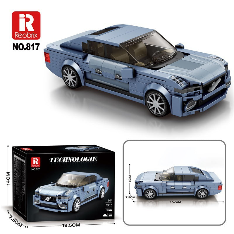 Reobrix Car Building Blocks Sports Car