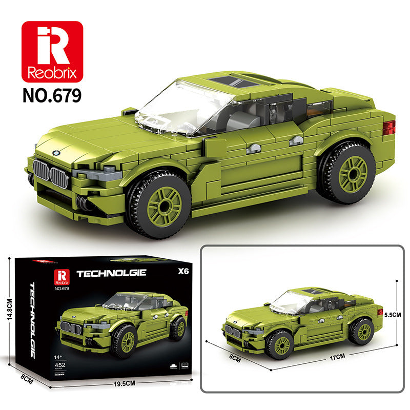 Reobrix Car Building Blocks Sports Car