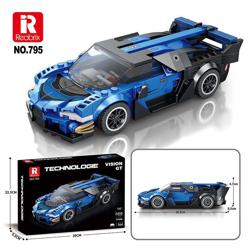 Reobrix Car Building Blocks Sports Car