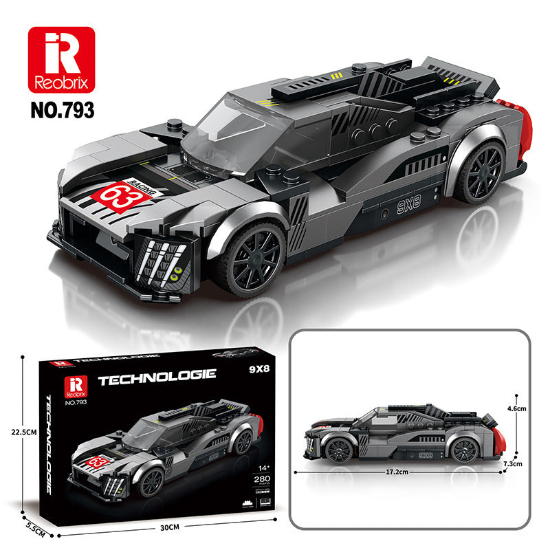 Reobrix Car Building Blocks Sports Car