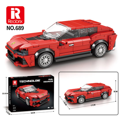 Reobrix Car Building Blocks Sports Car
