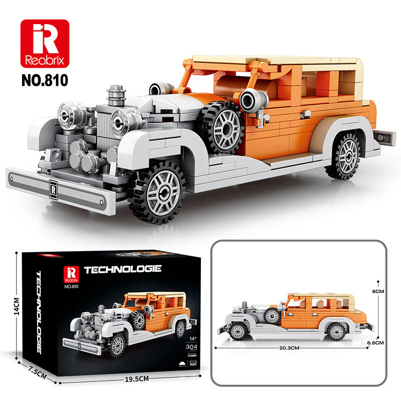 Reobrix Car Building Blocks Sports Car