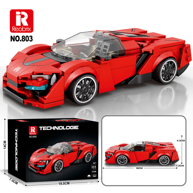 Reobrix Car Building Blocks Sports Car