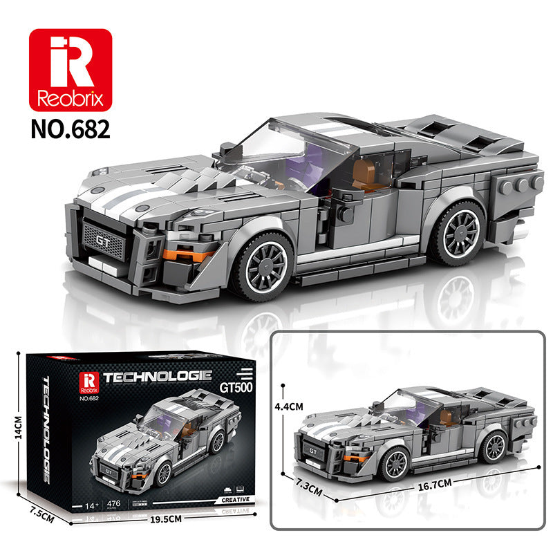 Reobrix Car Building Blocks Sports Car