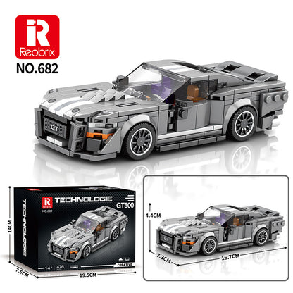 Reobrix Car Building Blocks Sports Car