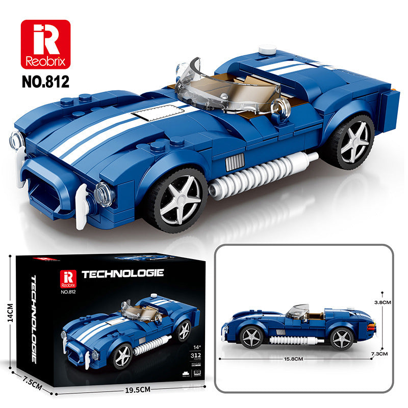 Reobrix Car Building Blocks Sports Car